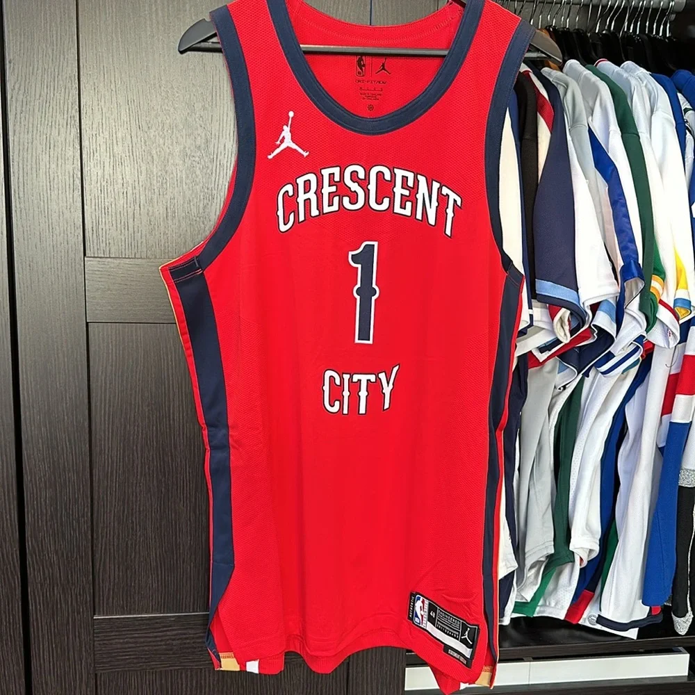 Zion Williamson New Orleans Pelicans Jordan Brand Authentic Jersey - Association